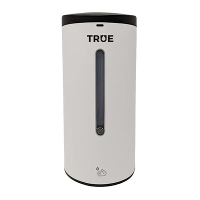 Triden automatic touchless sanitizing dispenser in dove white